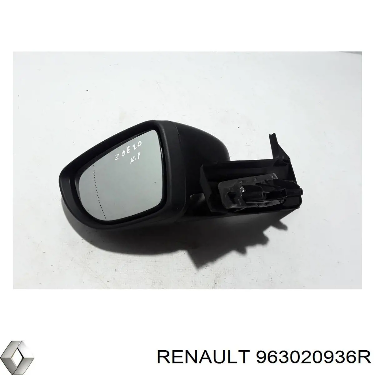 Зеркало заднего вида, левое Renault (RVI) 963020936R цена, от 126.69 USD