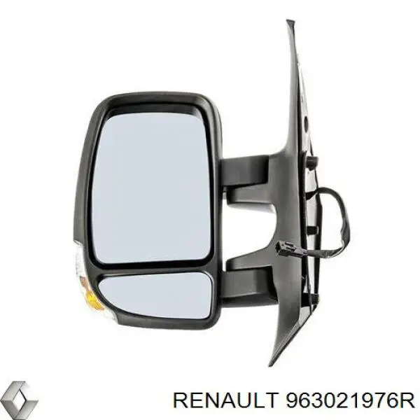 963021976R Renault (RVI) espelho de retrovisão esquerdo