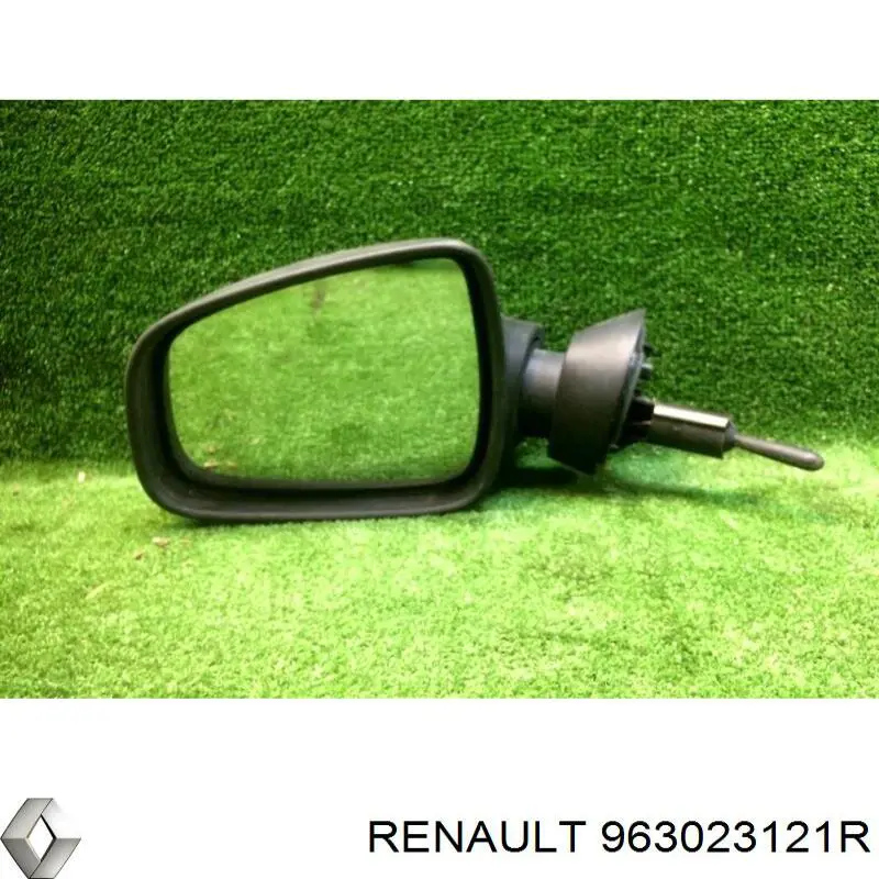 963023121R Renault (RVI) espelho de retrovisão esquerdo