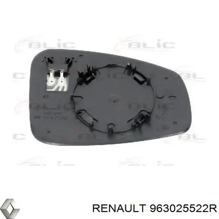 Зеркало заднего вида, левое Renault (RVI) 963025522R цена, от 286.32 USD
