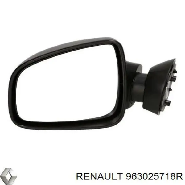 Левое боковое зеркало 963025718R Renault (RVI)