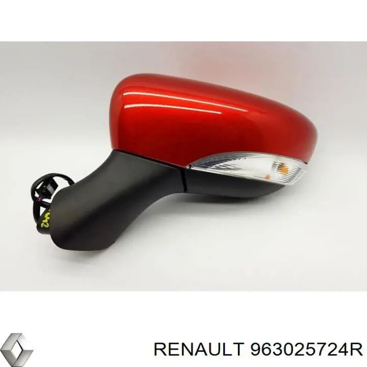 Купить 963025724R Renault (RVI) Боковое зеркало заднего вида правое