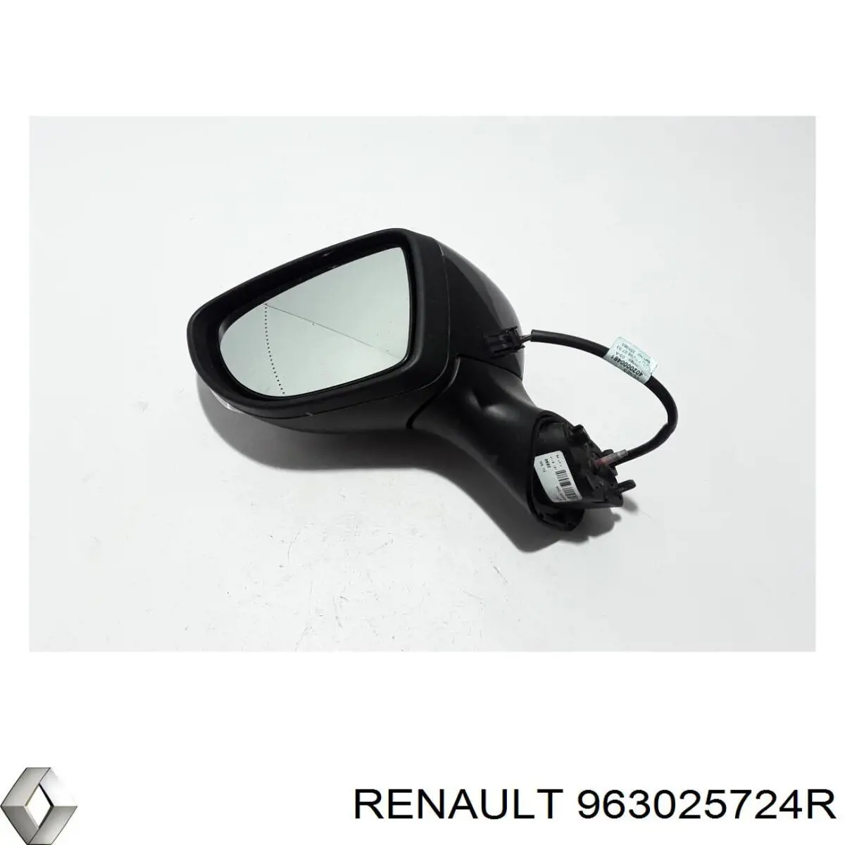 Правое боковое зеркало 963025724R Renault (RVI)