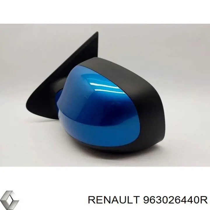 963026440R Renault (RVI) espelho de retrovisão esquerdo