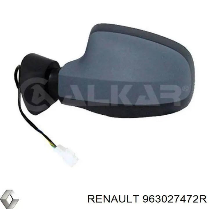 Купить 963027472R Renault (RVI) Наружное зеркало левое