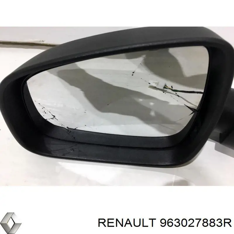 963027883R Renault (RVI) espelho de retrovisão esquerdo