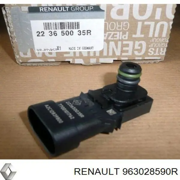 Корпус зеркала заднего вида правого (внутрення часть) 963028590R Renault (RVI)