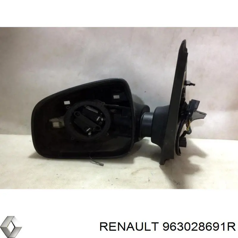 963028691R Renault (RVI) espelho de retrovisão esquerdo