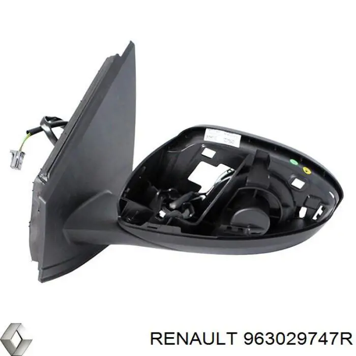 Зеркало заднего вида, левое Renault (RVI) 963029747R цена, от 98.45 USD