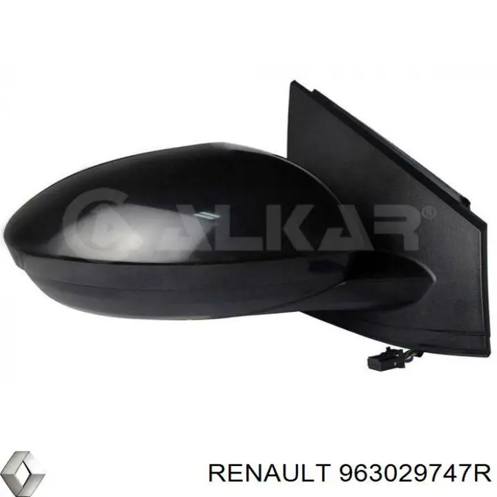 963029747R Renault (RVI) Левое боковое зеркало
