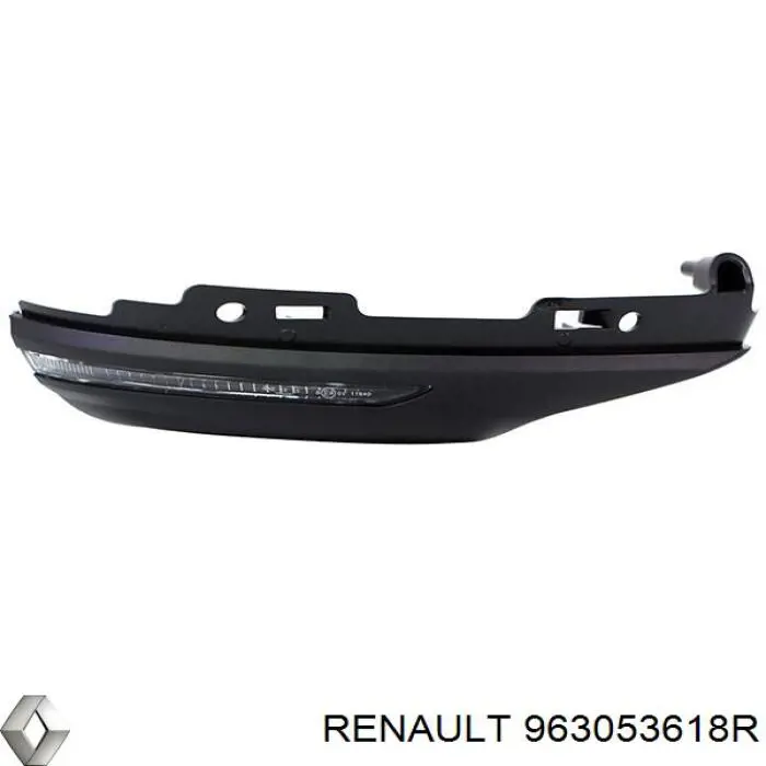 Накладка (крышка) зеркала заднего вида правая 963053618R Renault (RVI)