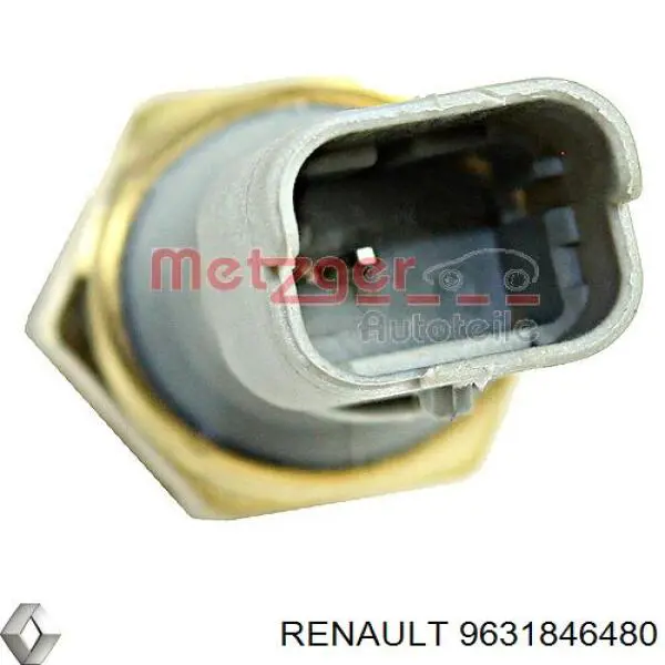 Indicador, presión del aceite 9631846480 Renault (RVI)