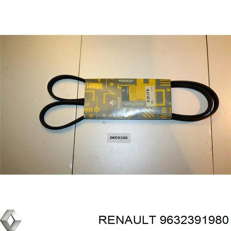 Ремень генератора 9632391980 Renault (RVI)