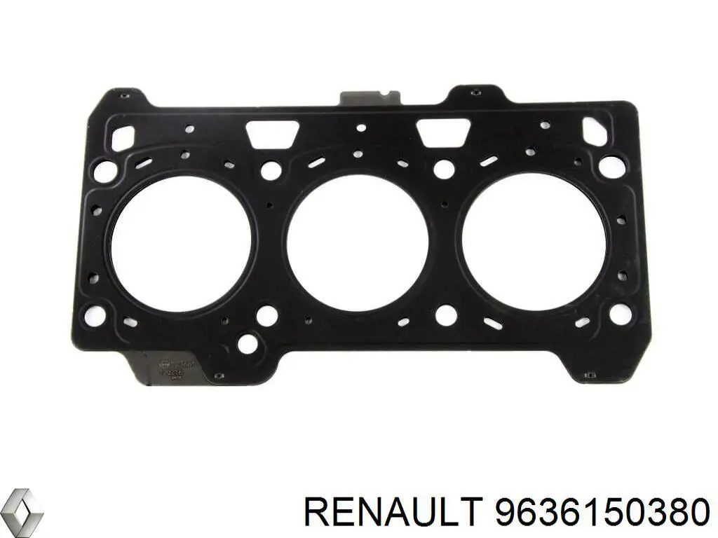 9636150380 Renault (RVI) прокладка головки блока цилиндров (гбц правая)