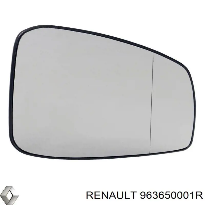 Стекло зеркала заднего вида, правого Renault (RVI) 963650001R цена, от 11.78 USD