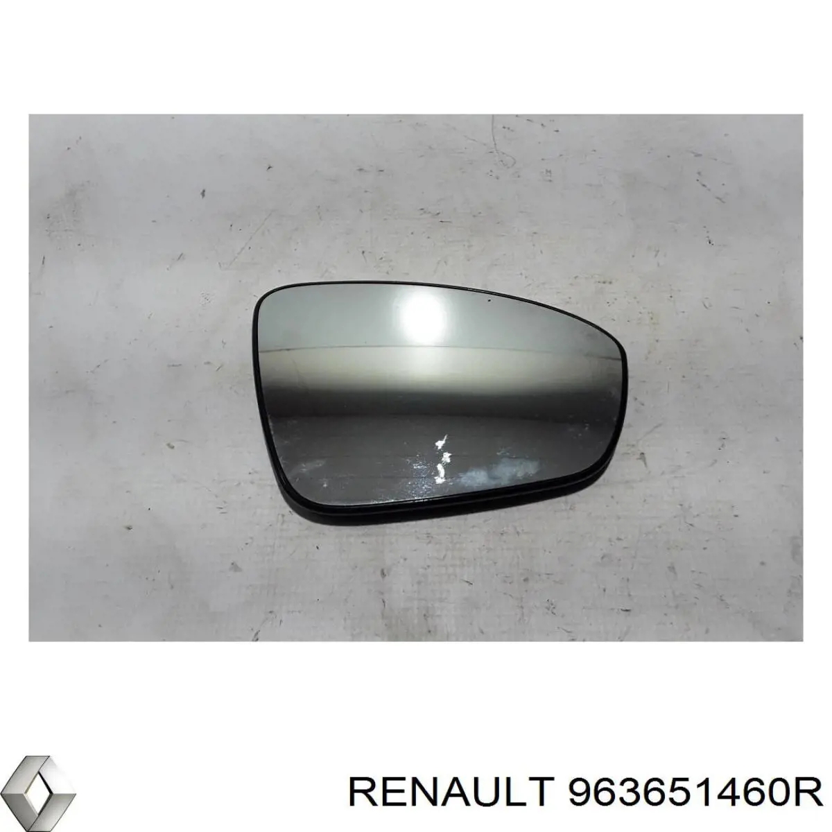 Стекло зеркала заднего вида, правого Renault (RVI) 963651460R цена, от 9.70 USD