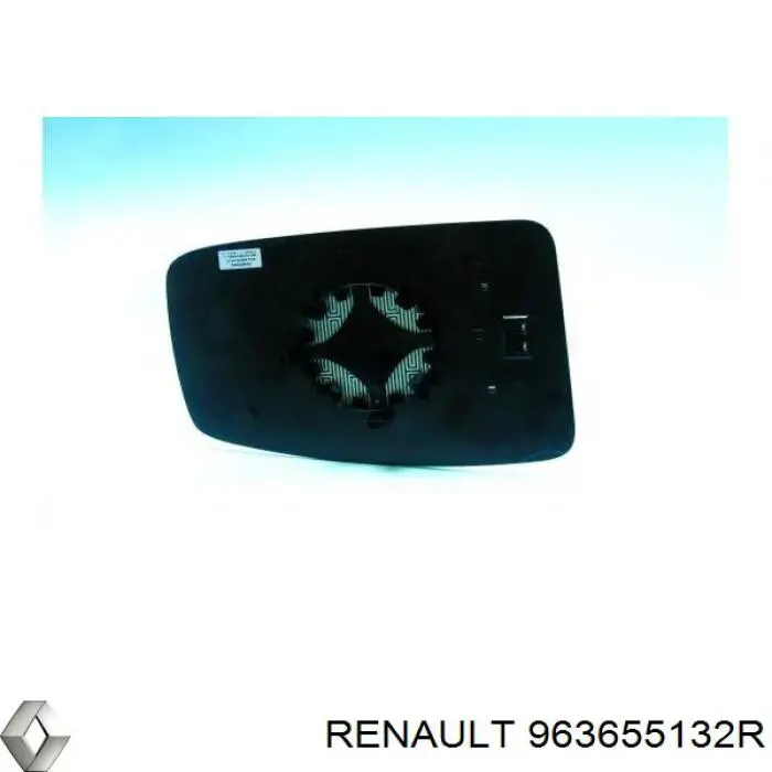 Зеркальный элемент правый Renault (RVI) 963655132R