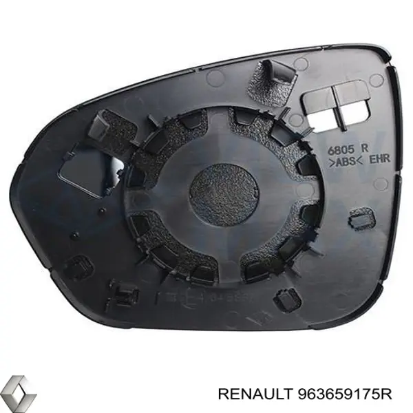 963659175R Renault (RVI) зеркальный элемент зеркала заднего вида правого