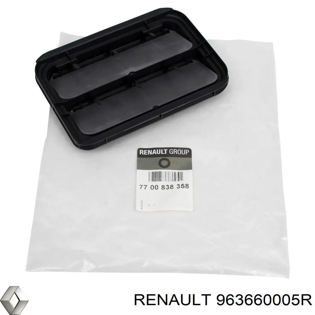 Стекло левого зеркала заднего вида 963660005R Renault (RVI)