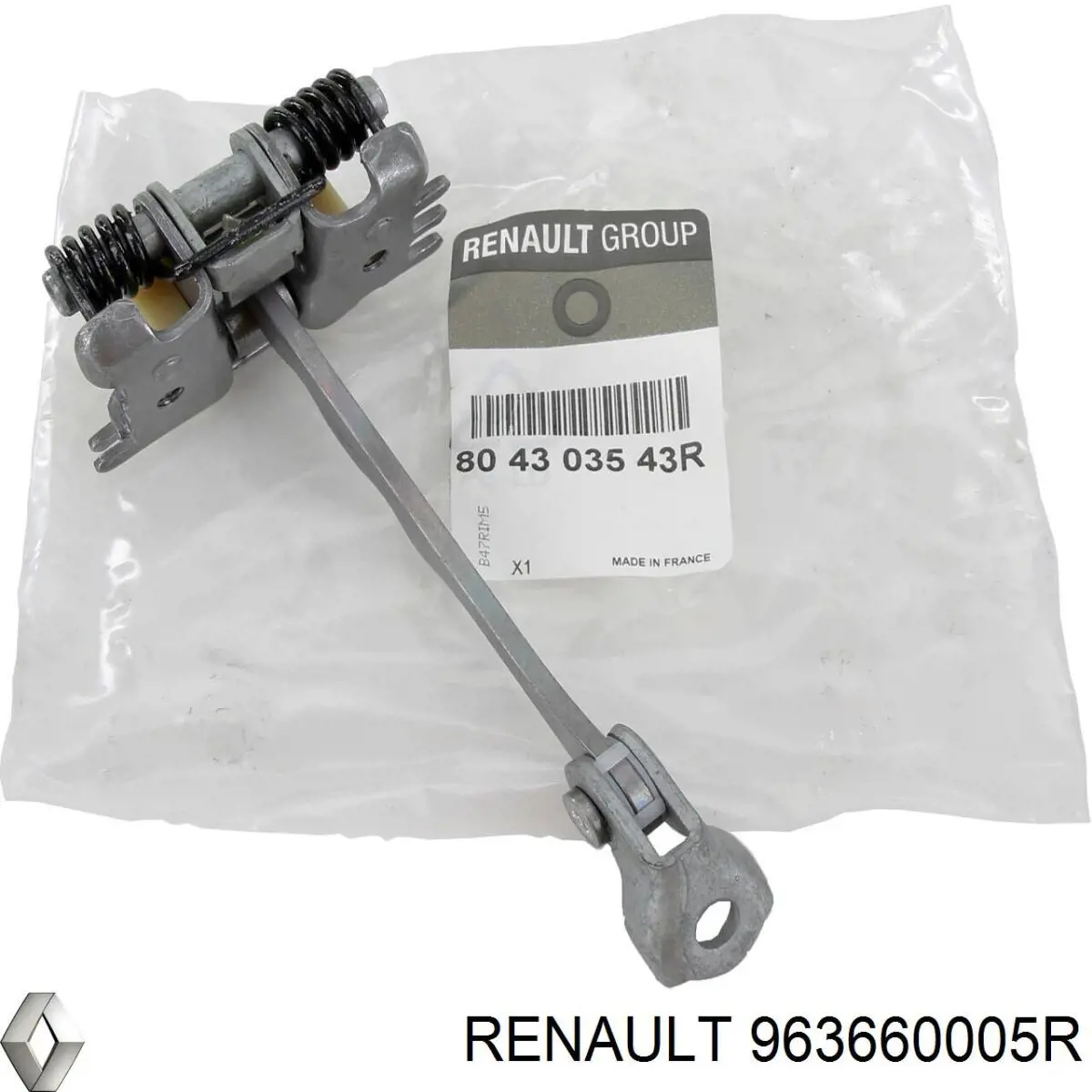 Купить 963660005R Renault (RVI) Стекло зеркала заднего вида, левого