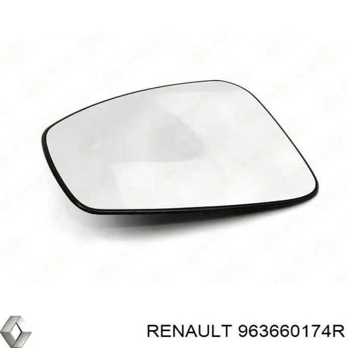 Elemento espelhado do espelho de retrovisão esquerdo para Renault Fluence (L3)