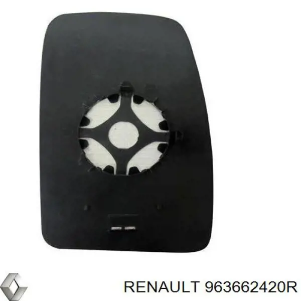 Купить 963662420R Renault (RVI) Стекло зеркала заднего вида, левого