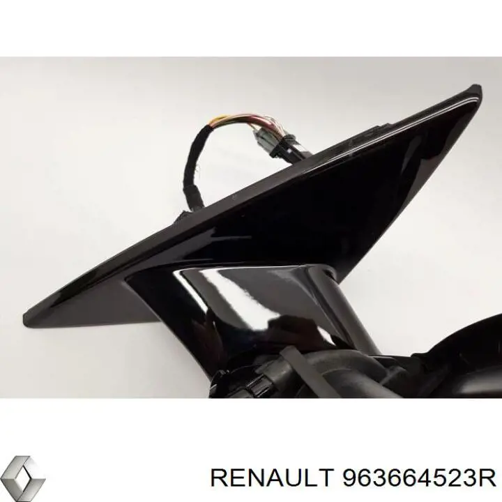 Зеркальный элемент зеркала заднего вида левого на Renault Megane IV 