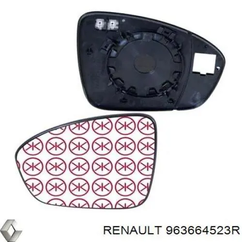 5030136 Autotechteile Зеркальный элемент левого зеркала заднего вида