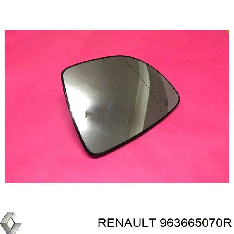 963665070R Renault (RVI) Зеркальный элемент левого зеркала заднего вида
