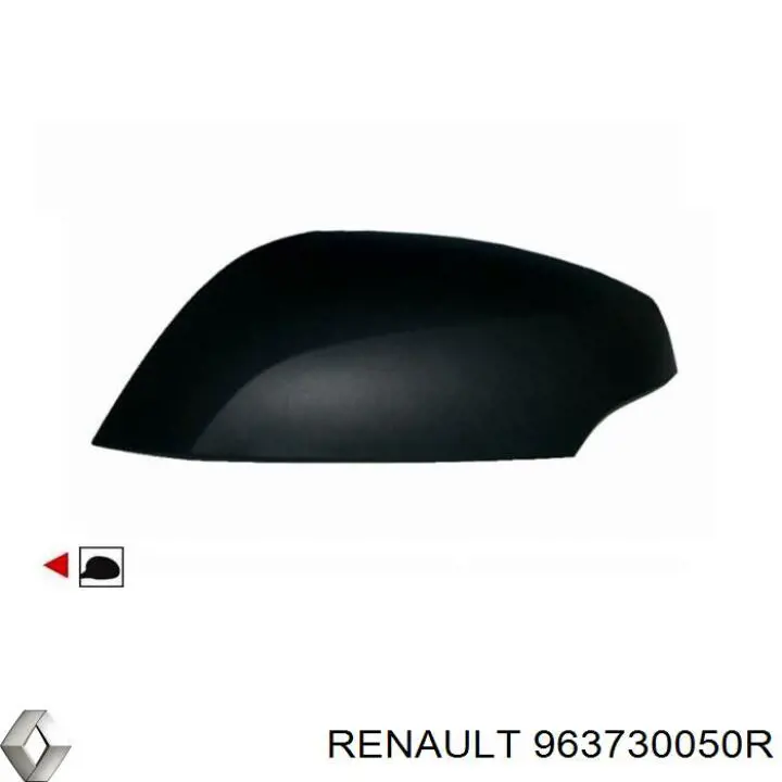 963730050R Renault (RVI) накладка (крышка зеркала заднего вида левая)