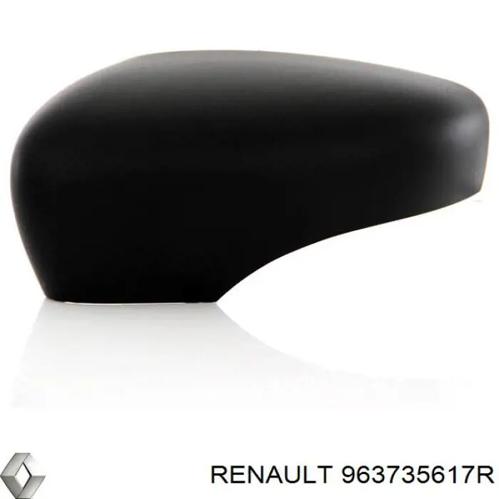 Накладка (крышка) зеркала заднего вида левая 963735617R Renault (RVI)