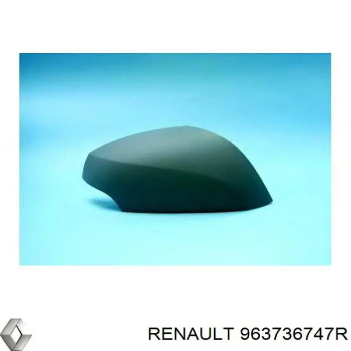 Купить 963736747R Renault (RVI) Накладка водительского зеркала