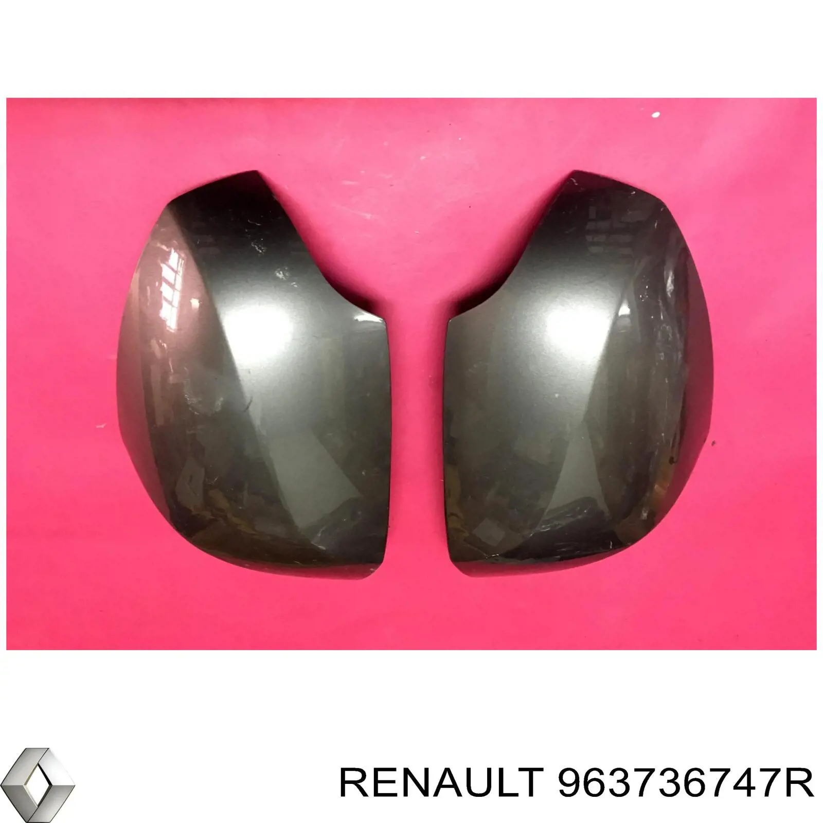 Накладка левого бокового зеркала Renault (RVI) 963736747R цена, от 43.28 USD