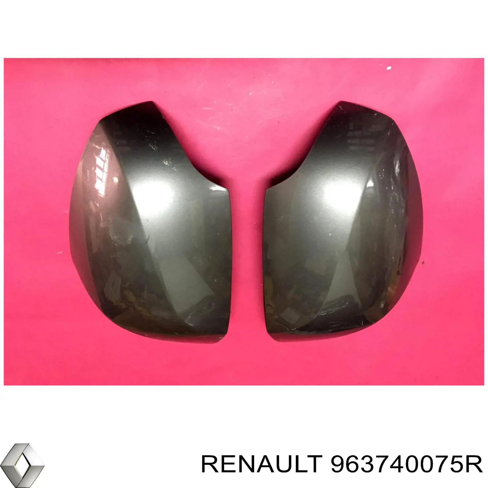 963740075R Renault (RVI) накладка (крышка зеркала заднего вида правая)