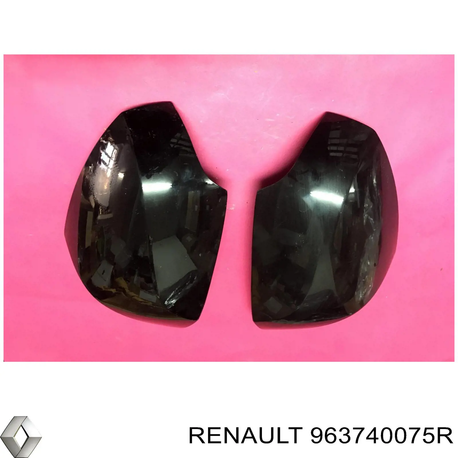 Накладка правого бокового зеркала Renault (RVI) 963740075R цена, от 10.64 USD
