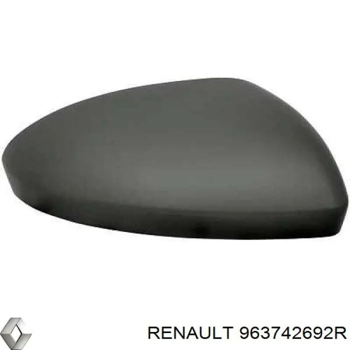 963742692R Renault (RVI) Накладка зеркала заднего вида, правая