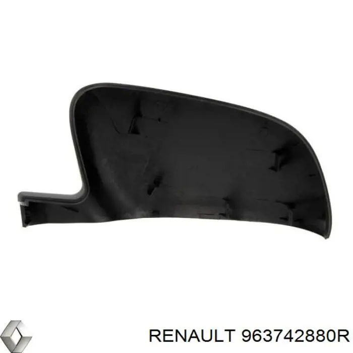 Купить 963742880R Renault (RVI) Накладка/крышка зеркала заднего вида, правая