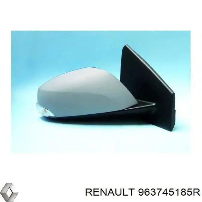 Накладка (крышка) зеркала заднего вида правая 963745185R Renault (RVI)