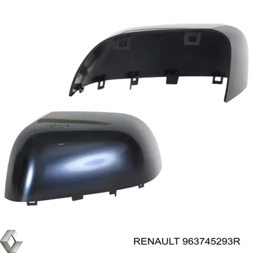 963745293R Renault (RVI) espelho de retrovisão direito