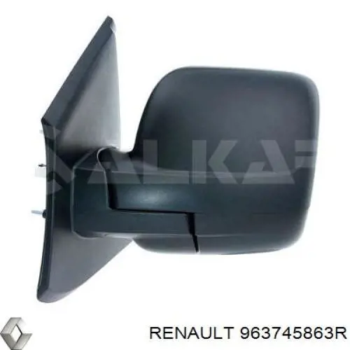 963745863R Renault (RVI) накладка (крышка зеркала заднего вида правая)