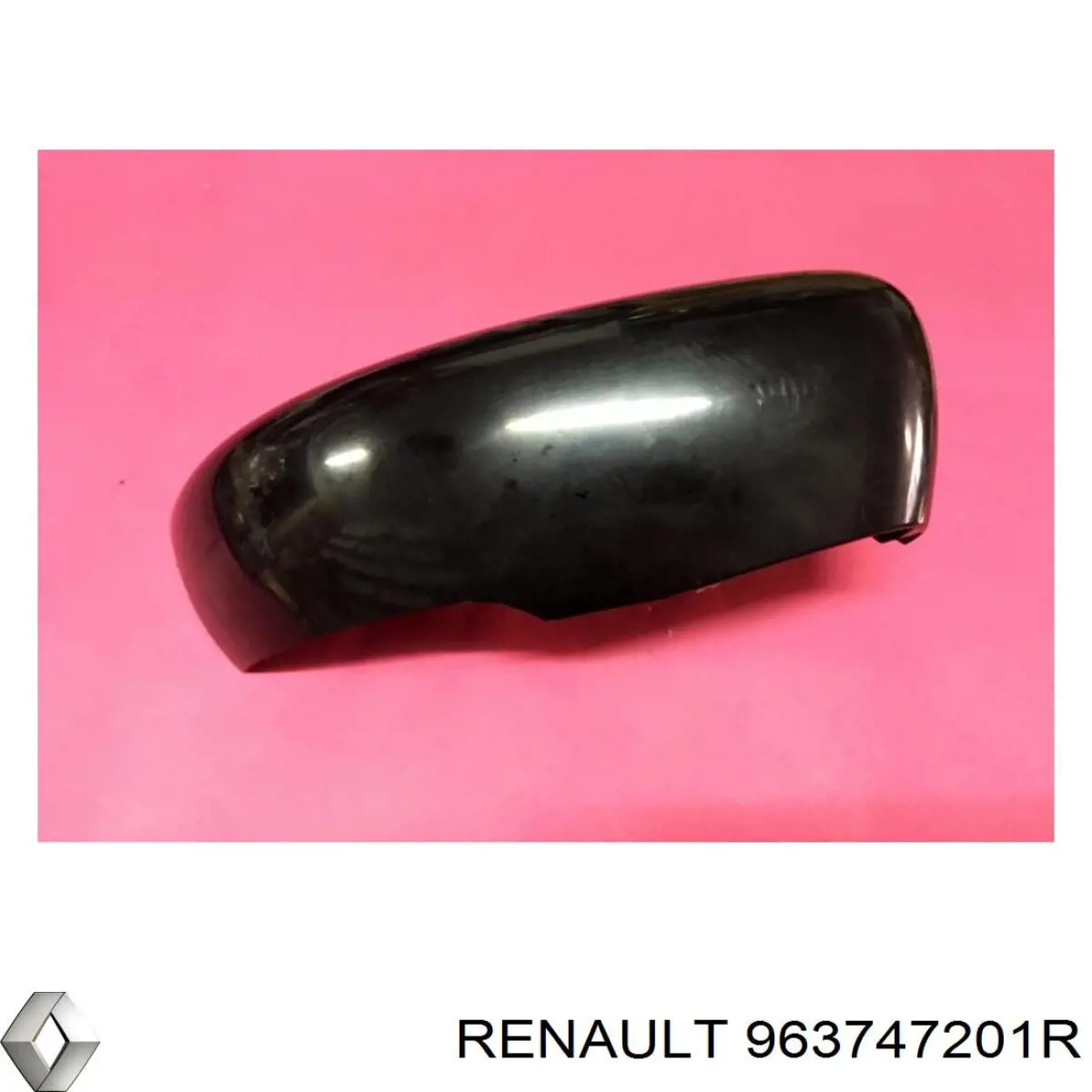 Купить 963747201R Renault (RVI) Накладка/крышка зеркала заднего вида, правая