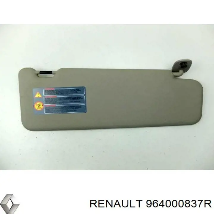 Козырек солнцезащитный автомобиля Renault (RVI) 964000837R цена, от 7.05 USD