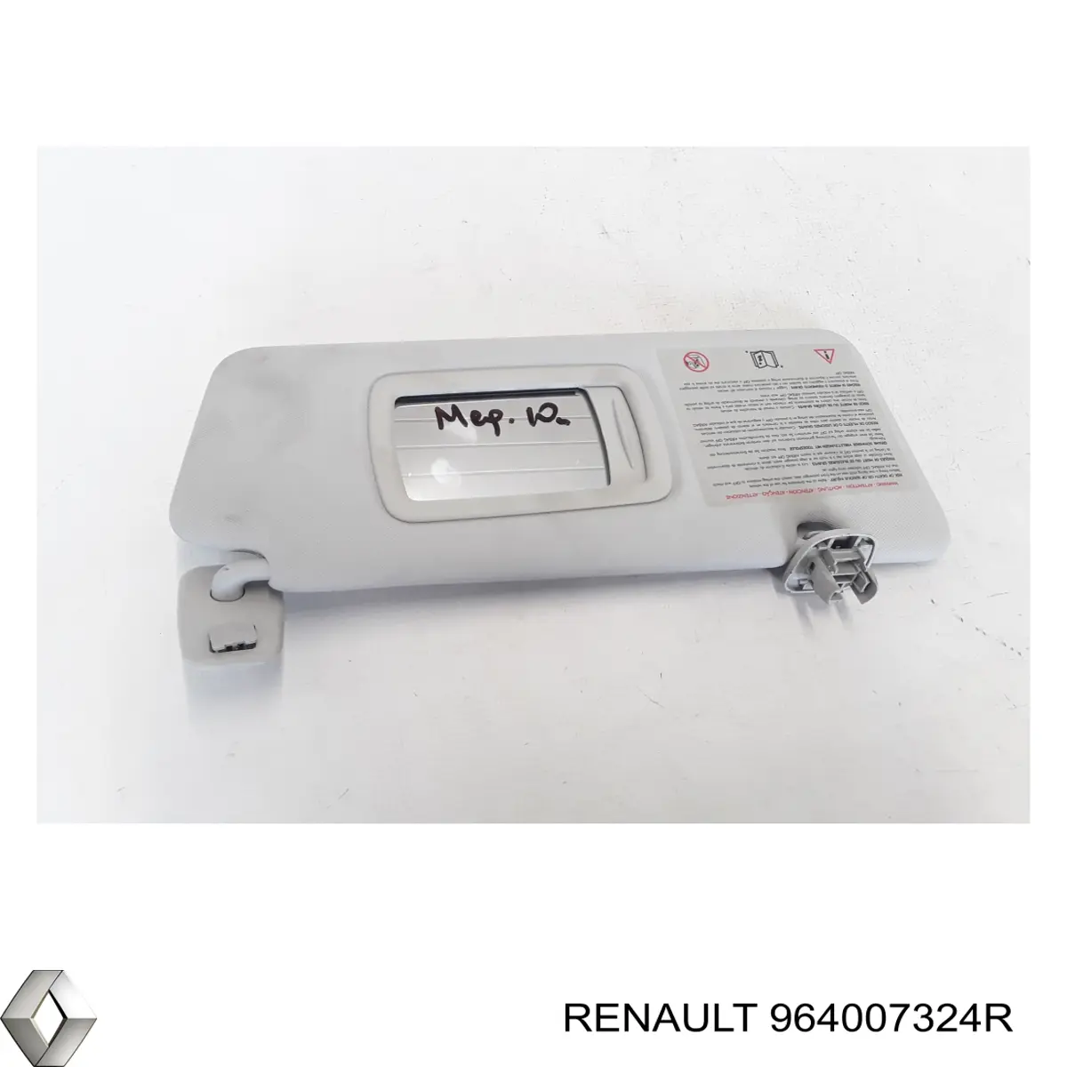 Козырек солнцезащитный автомобиля Renault (RVI) 964007324R цена, от 12.67 USD