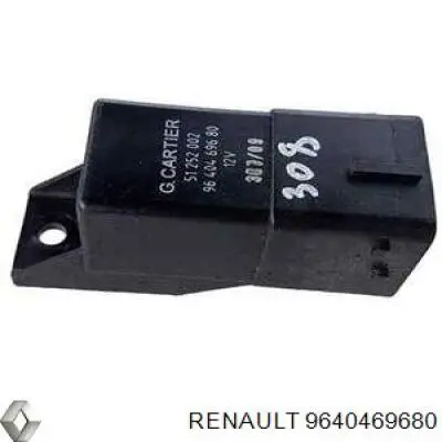 9640469680 RENAULT Relé de los calentadores original y equivalente