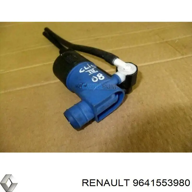 9641553980 Renault (RVI) Мотор омывателя лобового стекла