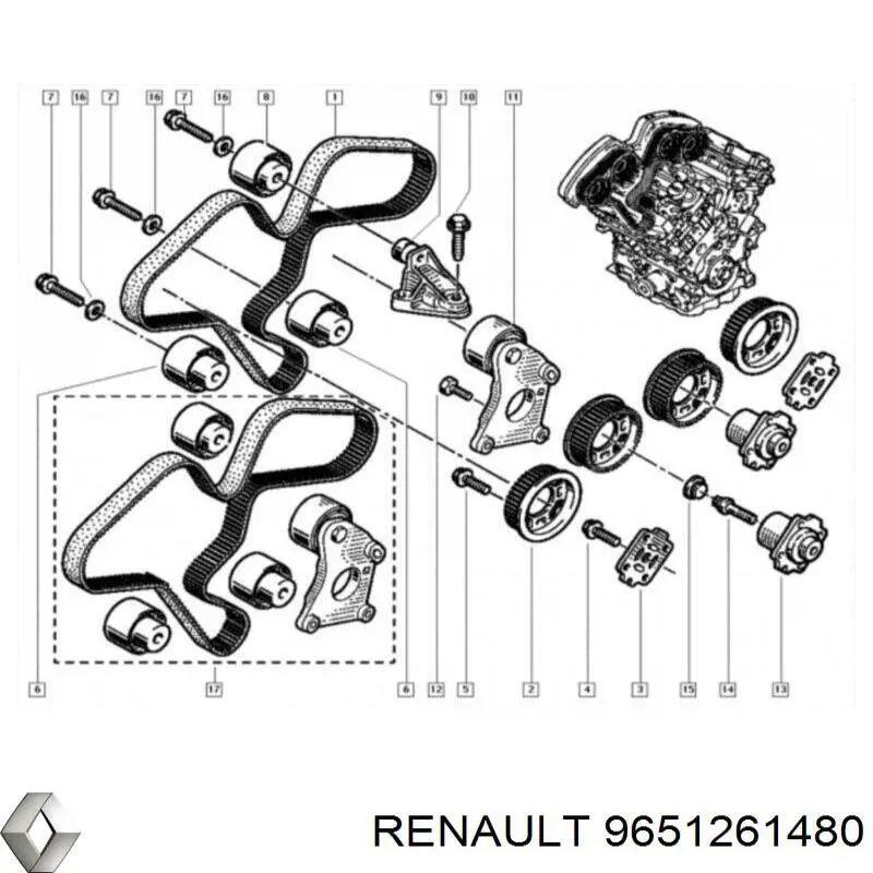 9651261480 Renault (RVI)