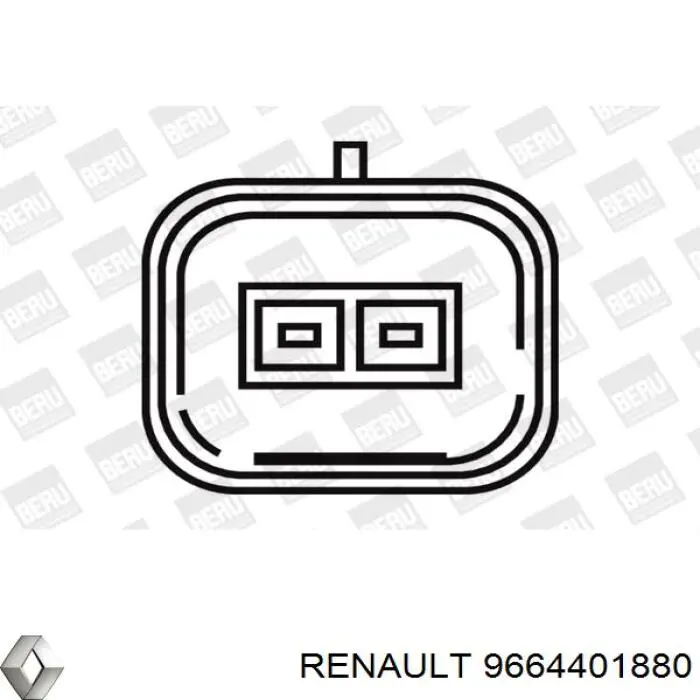 9664401880 Renault (RVI) катушка