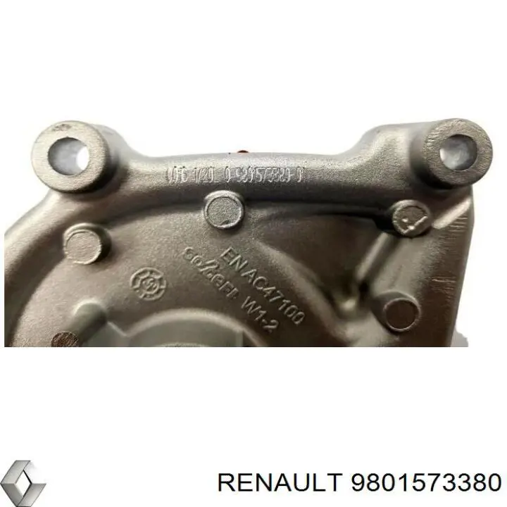 Помпа охлаждения Renault (RVI) 9801573380 цена, от 36.36 USD