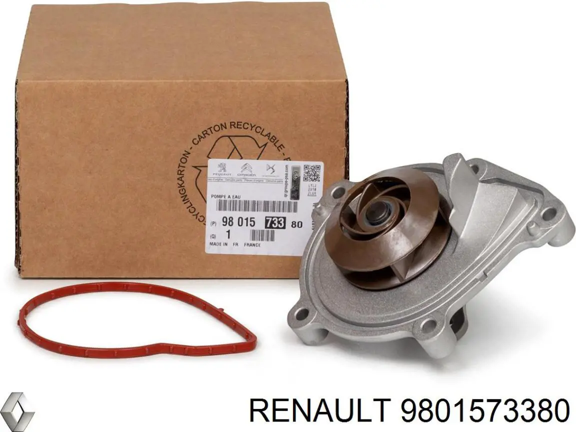 9801573380 Renault (RVI) помпа