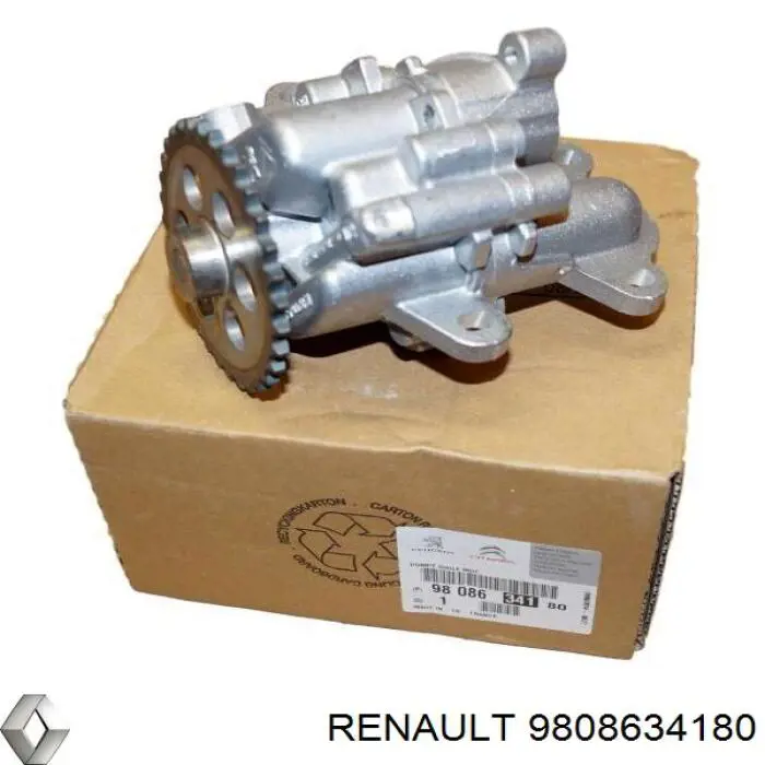 Масляный насос 9808634180 Renault (RVI)